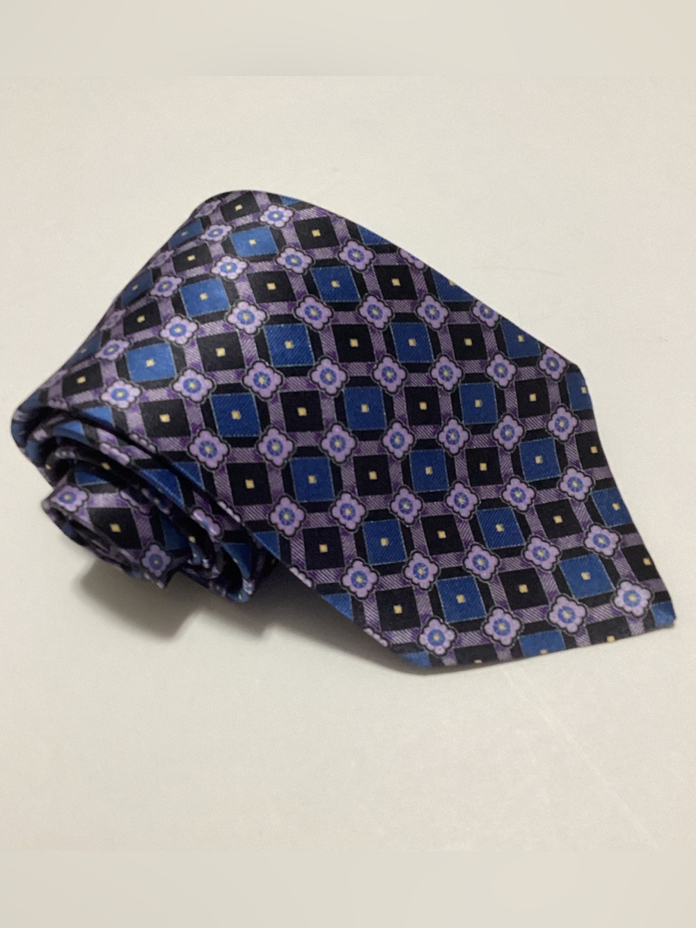 Brioni Geometric Silk Tie